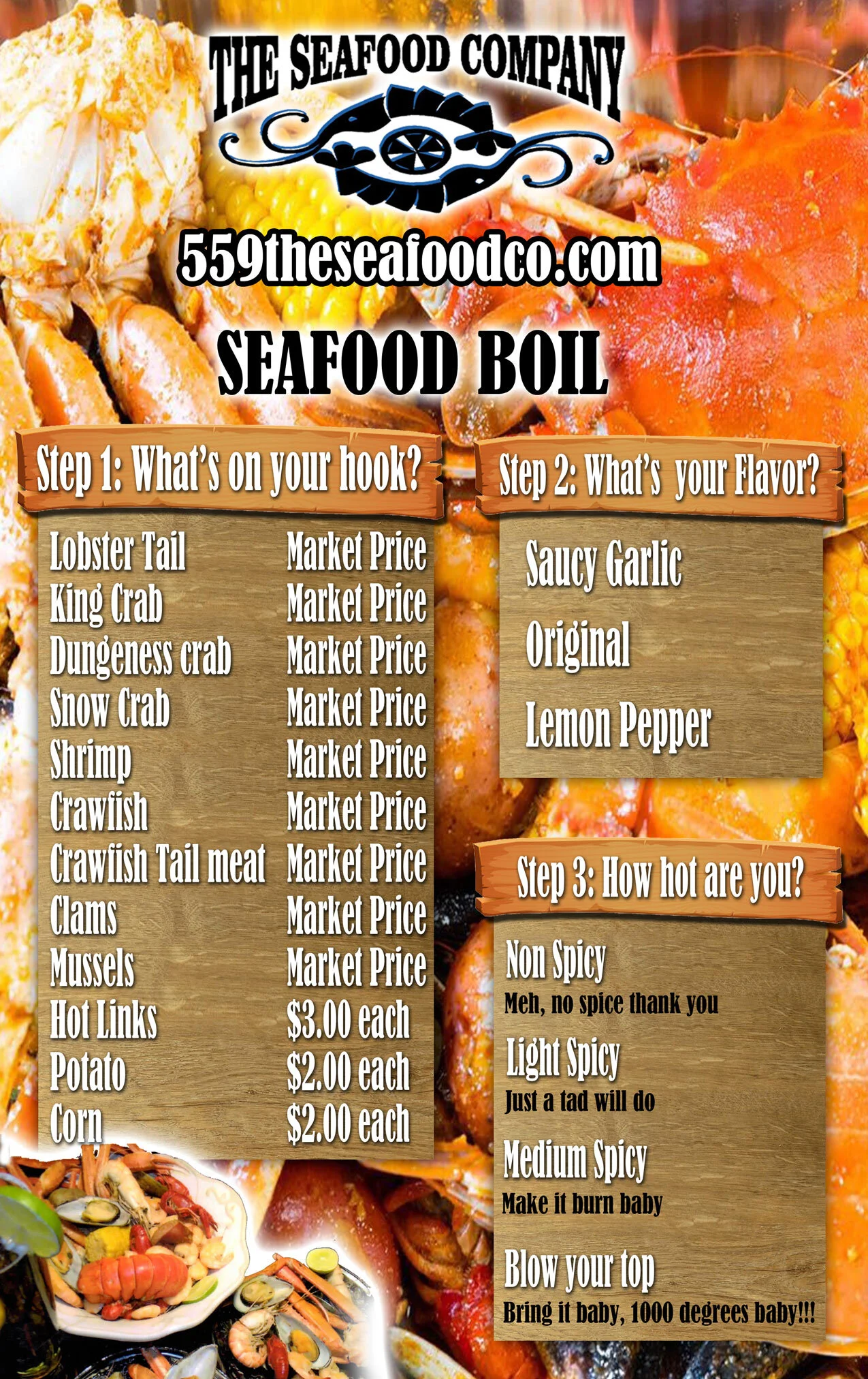 The sale seafood company